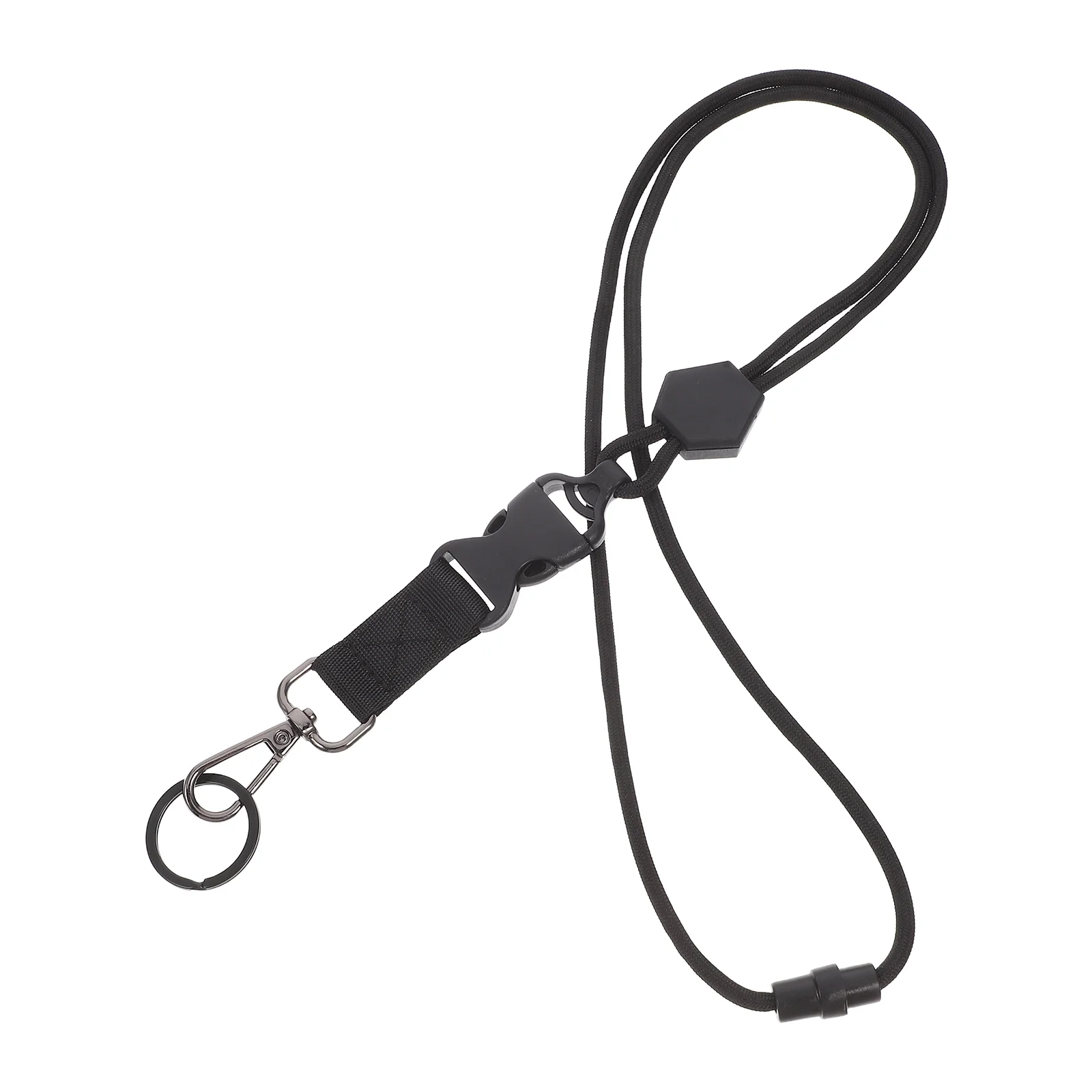 

Neck Certificate Lanyard Heavy Duty Id Strap Adjustable Lanyards for Badges with Clip Polyester Key Mobile Phone