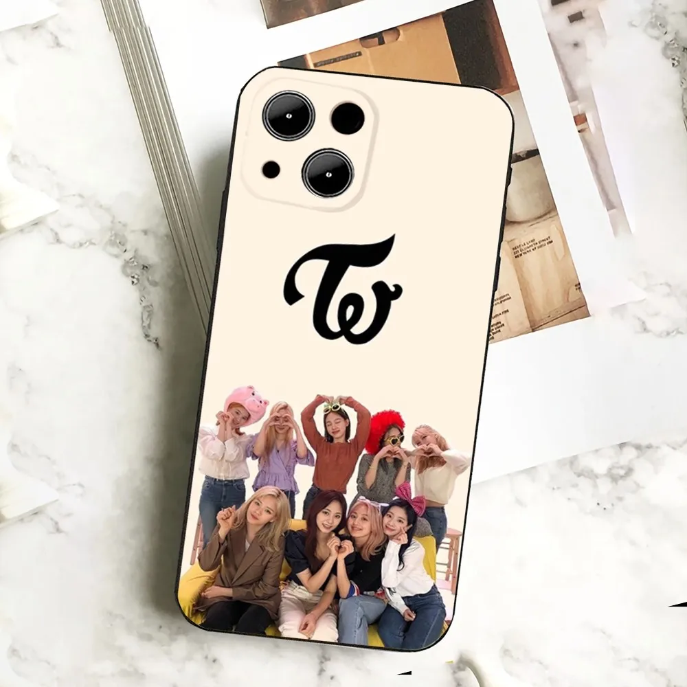 KPOP Girl T-TWICE-S  Phone Case  For IPHONE 15,13,14,12,Mini ,11, Xr, X ,Xs Pro Max 8, 7 Plus Back Cover