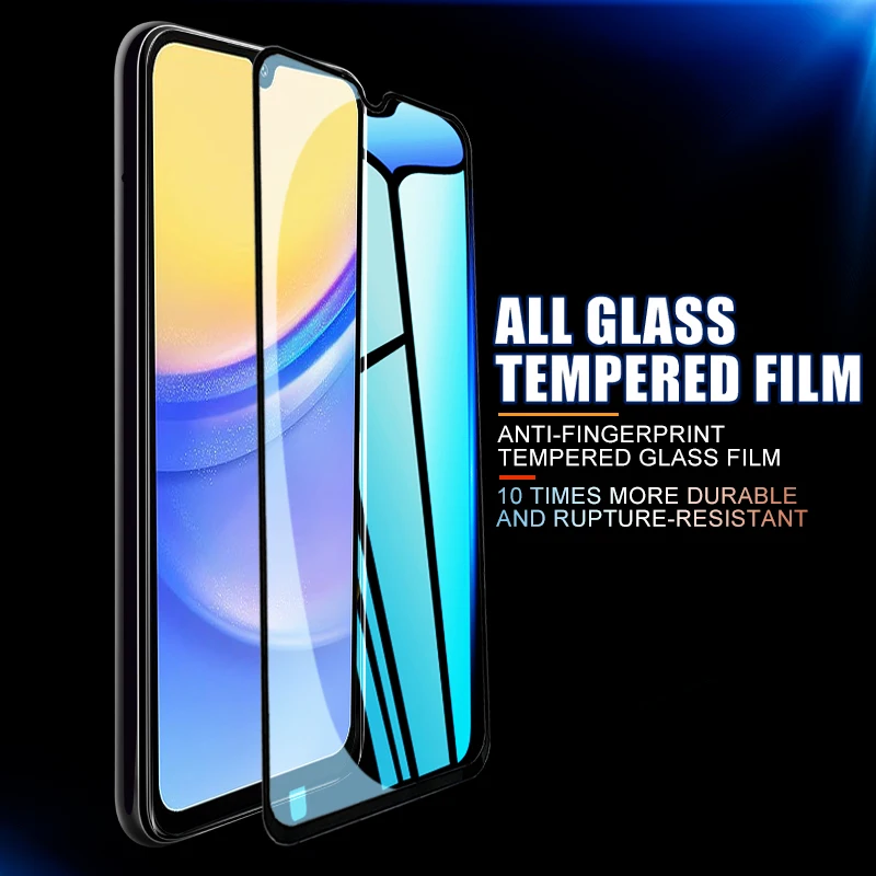 100D Tempered Glass For Samsung Galaxy A05 A15 A25 A35 A55 Screen Protector A04 A14 A24 A34 A54 F04 F14 F34 F54 Protective Film