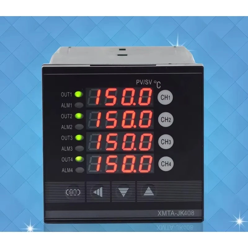 4-channel Temperature Controller, 4-channel Meter, Multi-channel Temperature Controller JK408GK
