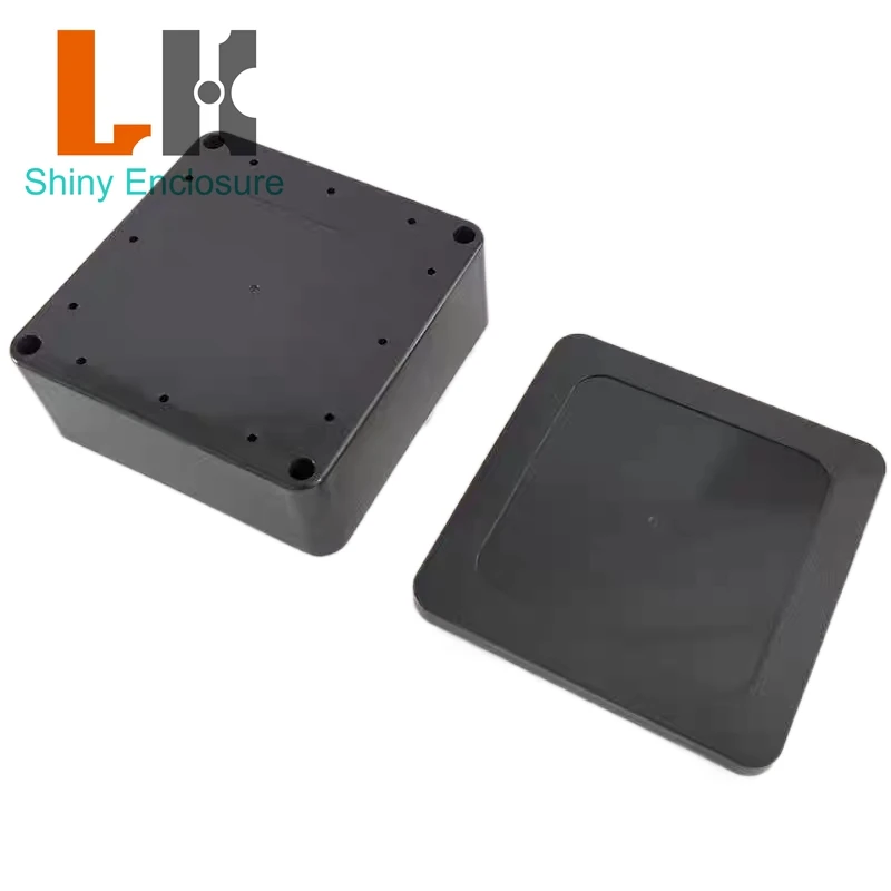 120x120x55 مللي متر IP65 صندوق بلاستيكي مقاوم للماء مشروع إلكتروني في الهواء الطلق أداة كهربائية صندوق توزيع إلكترونيات تقاطع الإسكان