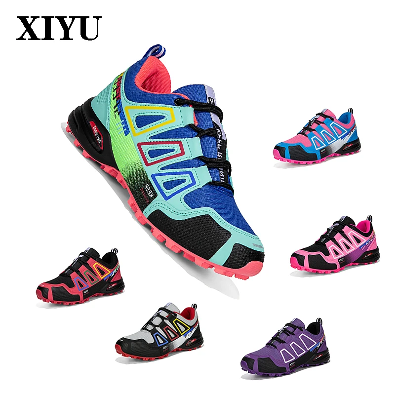 

XIYU Women's Hiking Shoes Lightweight Breathable Cross-country Running Fashionable Leisure Outdoor Cycling Shoes