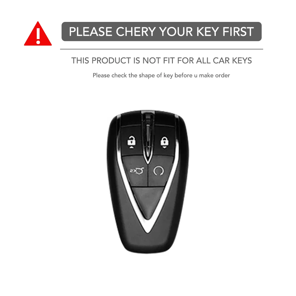Silicone Car Remote Case KeyChain for Changan CS35 Plus CS55 PLUS CS75 PLUS Eado UNI-T UNI K Oushang X5 X7 EV Rubber Key Cover