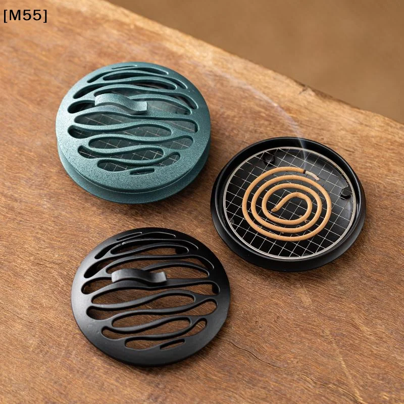 Creative Ornament Backflow Incense Holder Zinc Alloy Retro Hollow Fragrance Censer Incense Burner Home Decor[M55][M55]