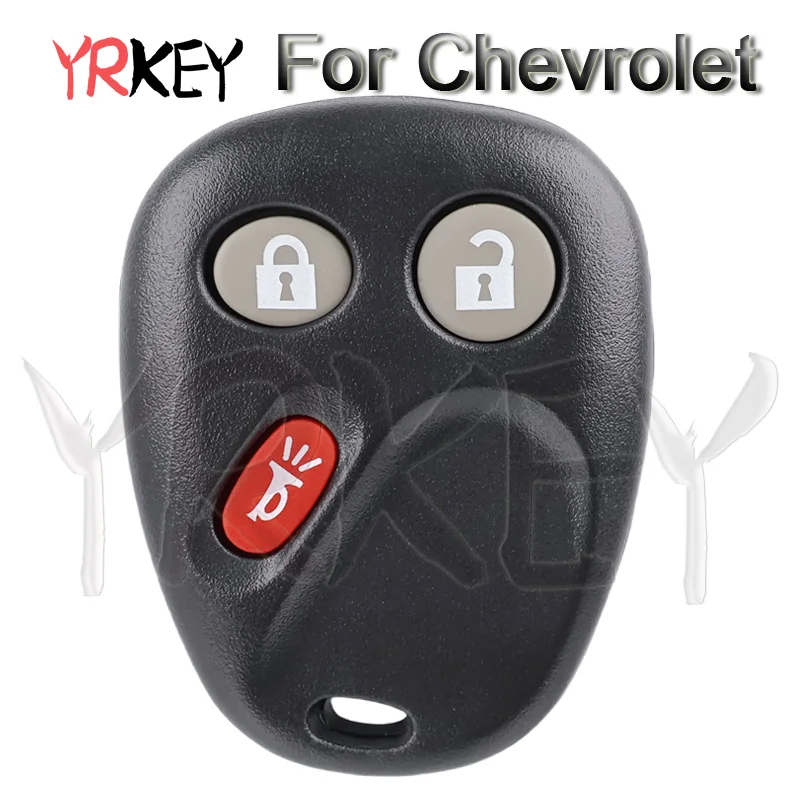 

Remote Key Fob Shell Case LHJ011 for Chevrolet for Chevy for GMC Suburban Silverado Tahoe 2003-2006 Car Key Cover 3 Buttons