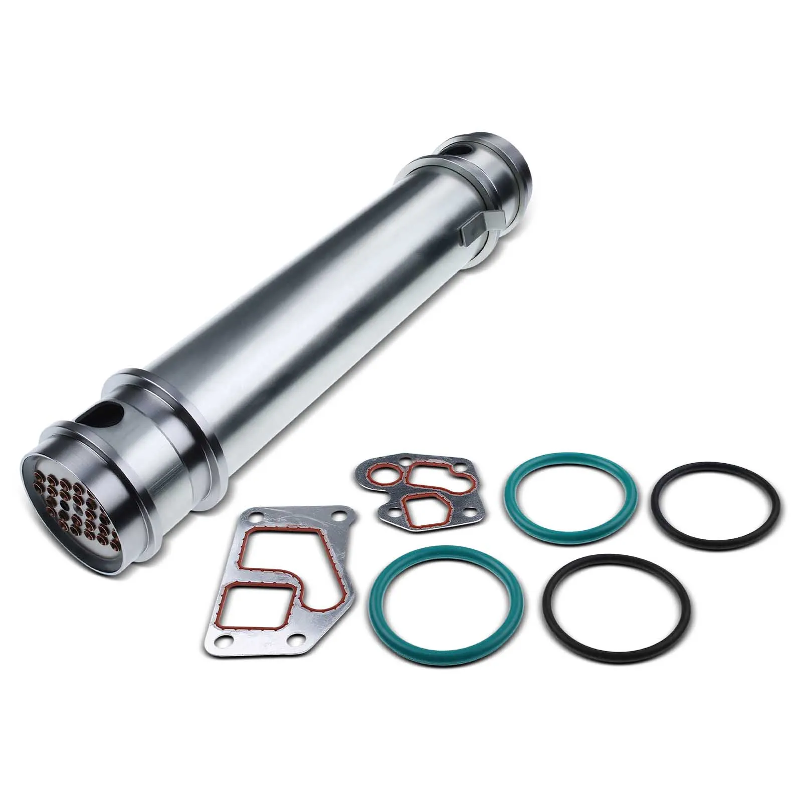 A-Premium Engine Oil Cooler Kit for Ford F-150 1984 F-250 F-350 E-350 Econoline 1984-1994 E-250 Econoline Club Wagon 1984-1991