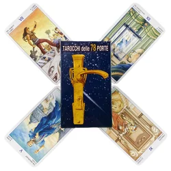 Tarot des 78 portes A Deck Oracle English Visions, Emessor Ination Edition Borad Playing Games