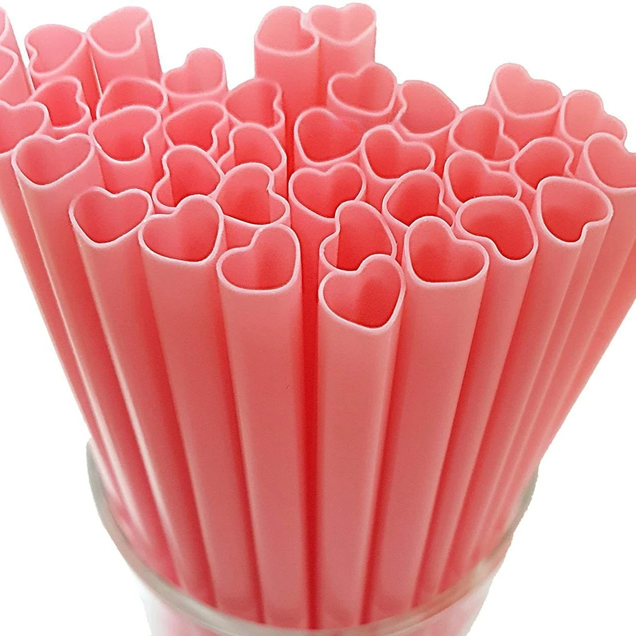 Creative Heart Pink Disposable Straw Bride Straws Tribe Supplies Hen Parti Bride To Be Bachelor Party Wedding Supplies