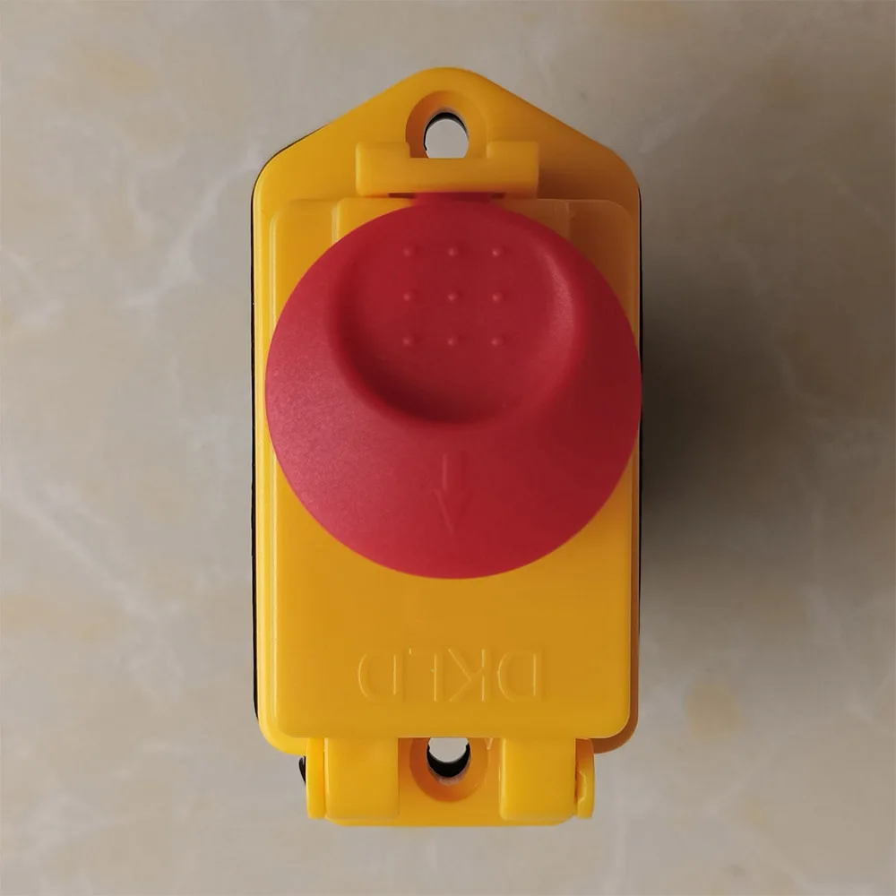 Imagem -06 - Interruptor de Botão Impermeável da Parada da Emergência Dz6 ca 250v 15a Pinos Pinos Iec 609473 en 610581