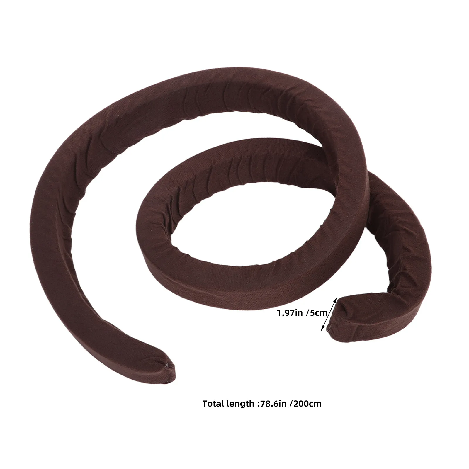 Bed Wall Gap Filler For Fill Headboard Space Adulte King Mattress Brown High-density Polyester Extender Crack Noise