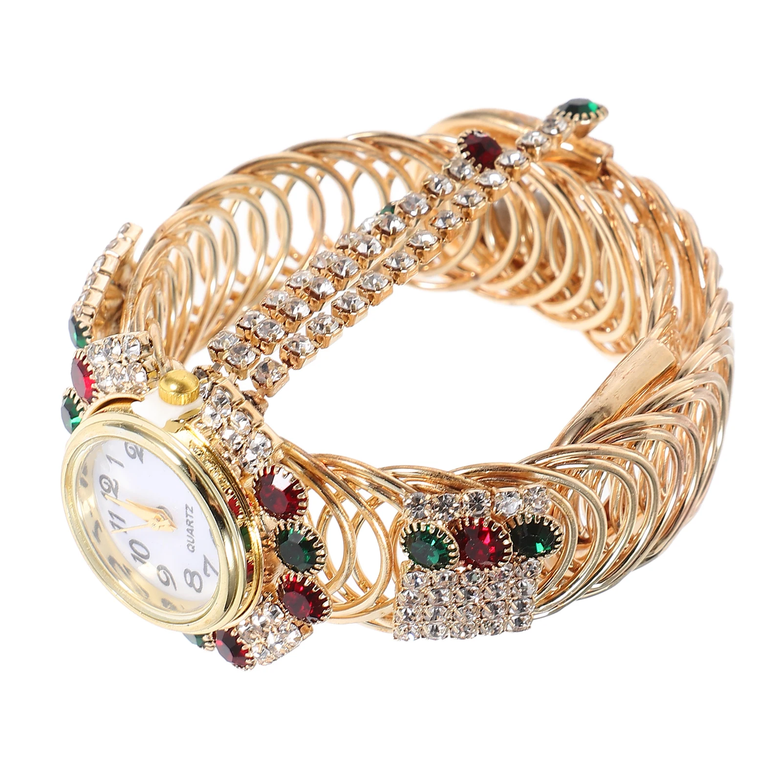 

Ladies Bracelet Watch Women Fashion Watches for Strap Alloy Wristwatch with Woman Miss Bangle