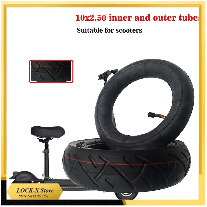 

10 Inch 10x2.50 for high-quality Thickened and durable inner tube butyl rubber High quality inner and outer tires