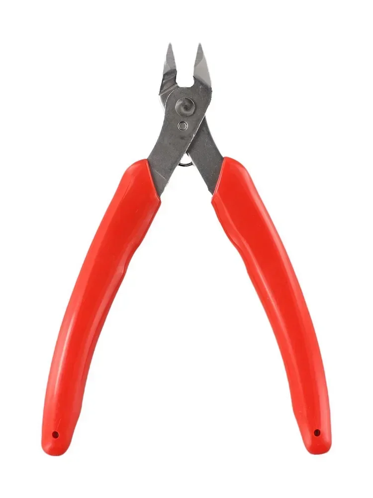 Electronics Cutting Plier Jewelry Wire Cable Cutter Side Snips Flush Pliers Tool Rubber Handle Model Bicycle Repair Hand Tools