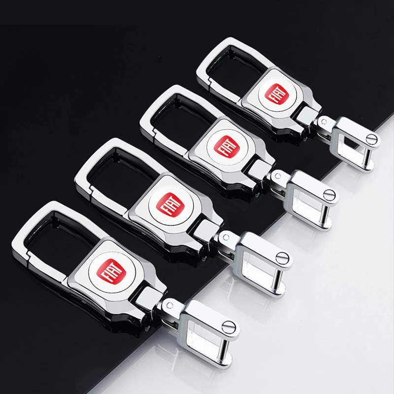 1pcs Metal Car Keychain Keyring Key Accessories For Fiat Volkswagen Suzuki Kia Chevrolet Seat MINI Alfa Romeo Honda Jaguar view 6