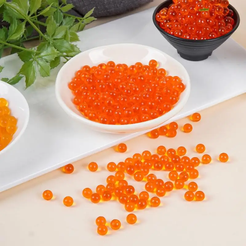 New 20/50/100Pcs Fake Caviar Fish Roe DIY Japanese Food Play Sushi Noodles Hand DIY Simulation Food Doll Accessories