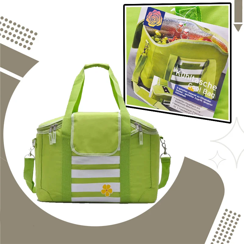 

Multi-Functional Large Capacity Thermal Bag Waterproof Professional Snow Skin Mooncake Cooler for Food Delivery & Outdoor Events