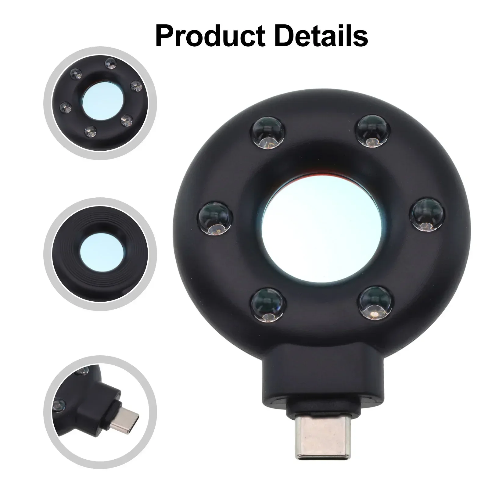 Portable Anti-camera Infrared Detector For Hotel Rental Anti-Peeping Hidden-Camera Devices Wireless Scanner Security Protection