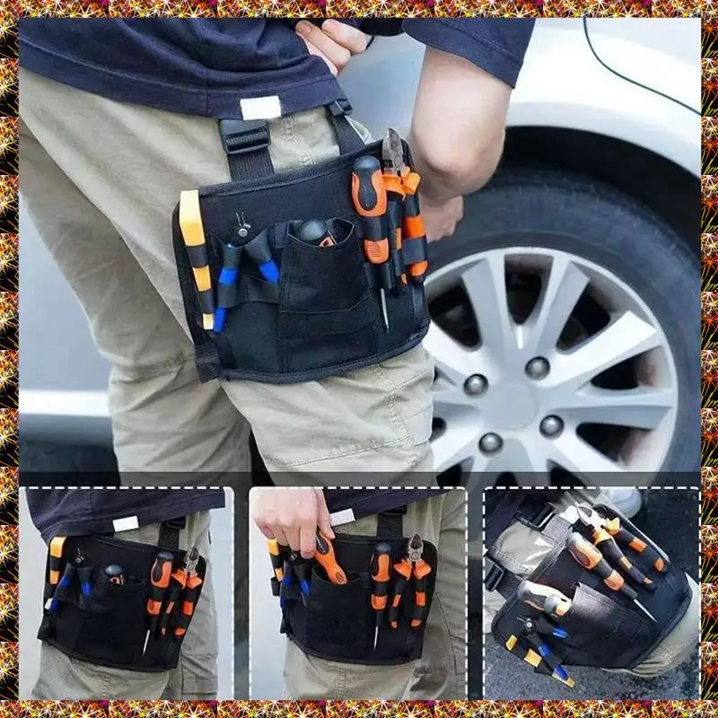 BTCL Repair Tool Bag Around Your Leg Tool Bag Compact Small Carrier Bag For Electrician Mechanic Tool Pouch