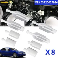 8 Pcs OE# 63120027924 Car Headlight Reflector Adjuster Repair Kit For BMW 5 Series E39 2000 2001 2002 2003 Car Replacement