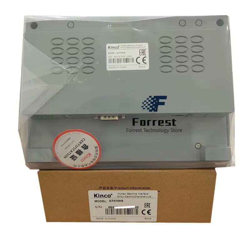 Kinco GT070HE GT070HE-WiFi GT070HE-4G HMI 7 polegadas com interface Ethernet, tela de toque remota