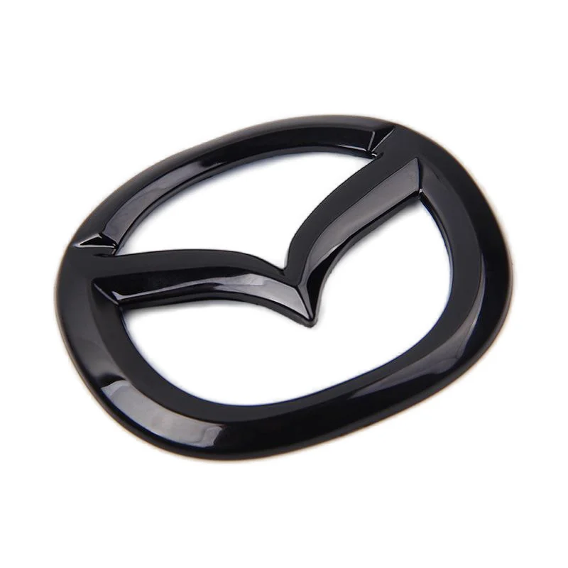 1PCS ABS Car Steering Wheel Center Emblem Badge Sticker Decoration Auto Accessories For Mazda 3 Axela Atenza CX4 CX5 Car Styling