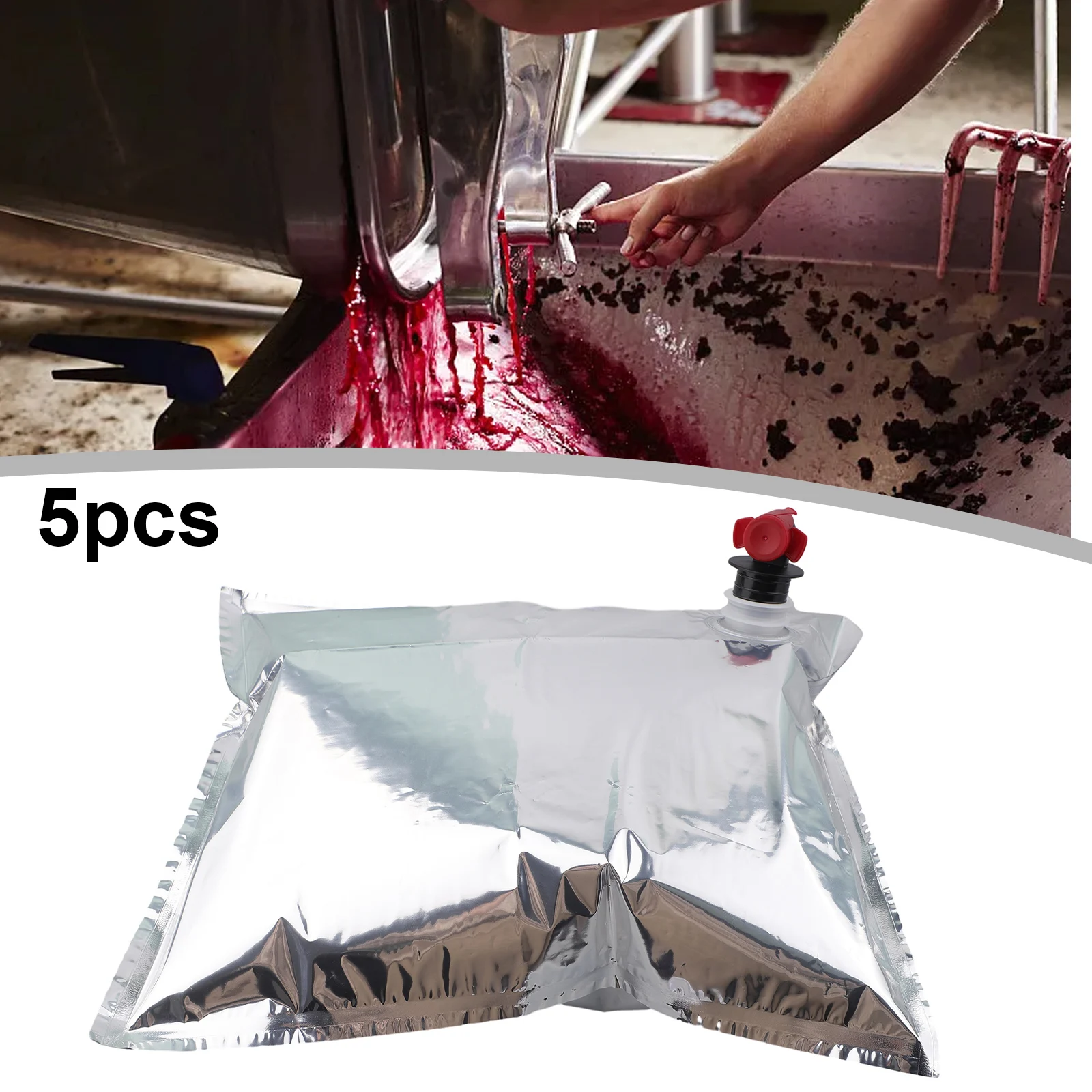 ferramenta-descartavel-do-distribuidor-do-vinho-com-torneira-da-borboleta-recipiente-do-saco-em-caixa-acessorios-do-saco-em-caixa-5l-5-pces