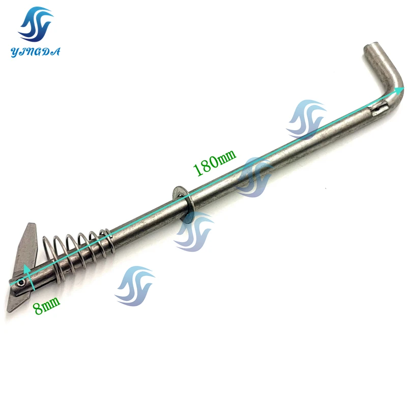 Tilt Thrust Rod & Spring 369-62122-2 350-62121-2 For Tohatsu /Mercury Mariner 4-18hp 350621212M 350-62121-1