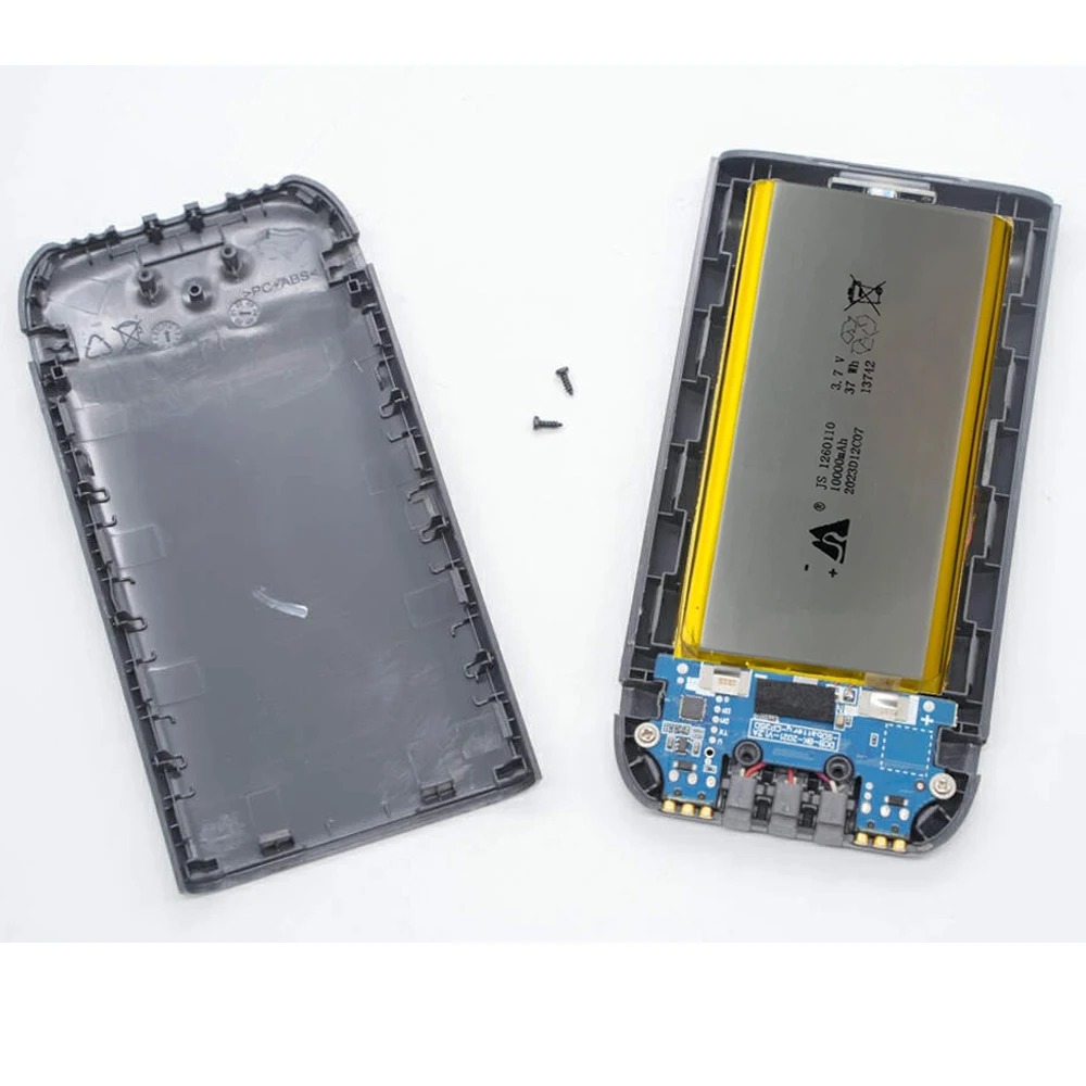 3.7V 10000mAh 1260110 Bateria de polímero de lítio/bateria de íon de lítio para banco de potência, GPS, capacidade real de 100%