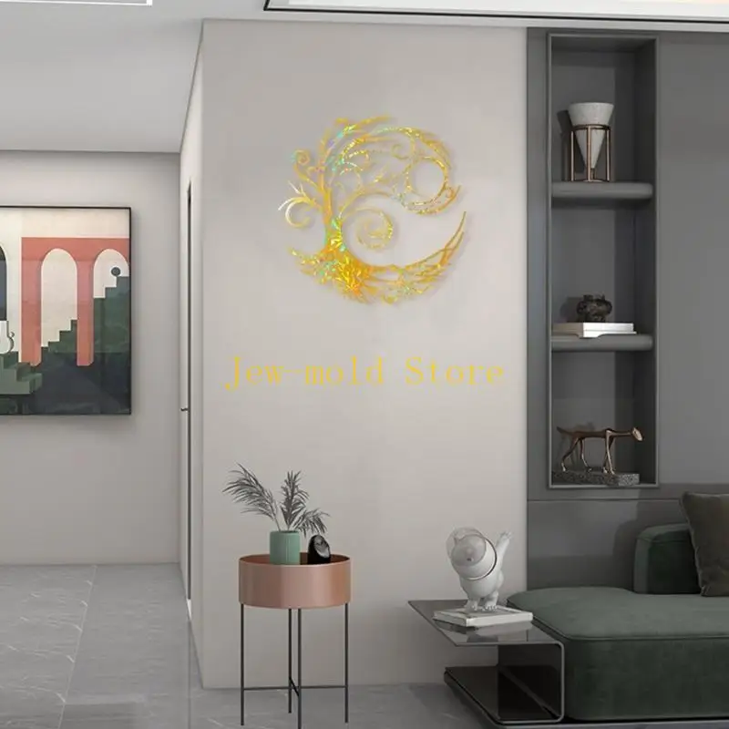 

C71B Wall Crafting Epoxy Resin Mold Crystal Dropping Mould for DIY Decor