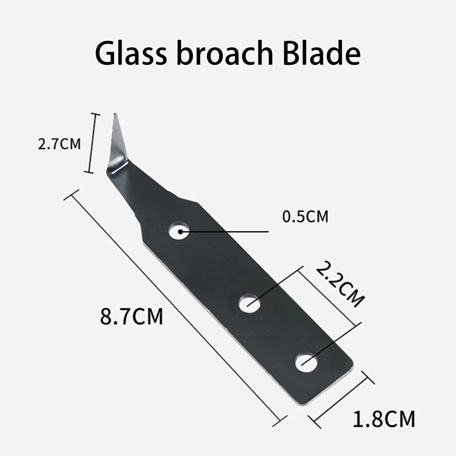 Chrome-vanadium Steel Windshield Remover Tool Auto Window Glass Removal Knife Blade Repair Hand Windshield Cut Out Knife Set