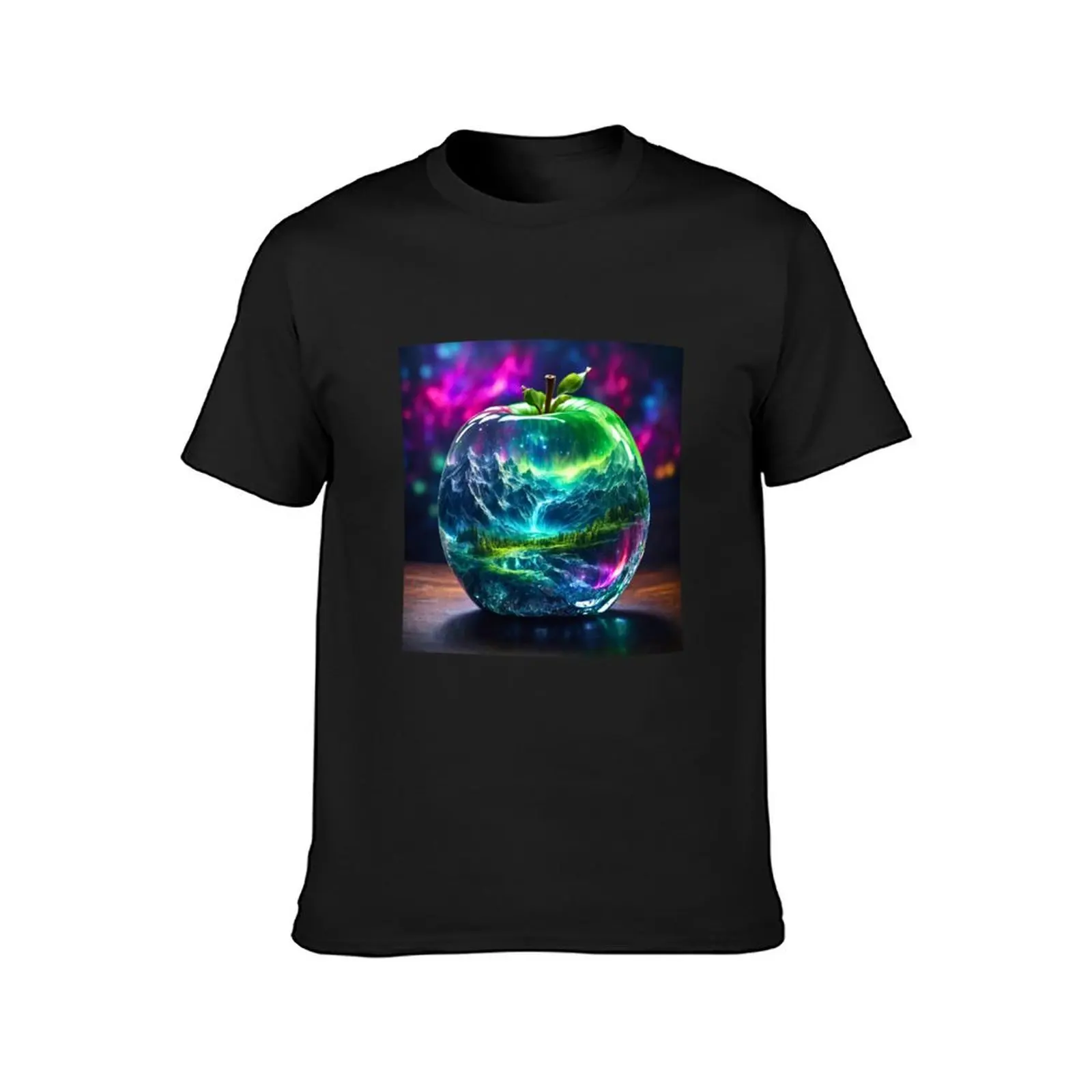 Dawn in a crystal ball T-Shirt oversizeds plus size tops fitted t shirts for men