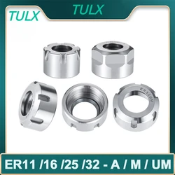 ER11 Nut ER8 ER11 ER16 ER20 ER25 ER32 ER40 NUT A M UM High Precision ER Nut CNC Nut ER Nut for Cnc ER Collet and Tool