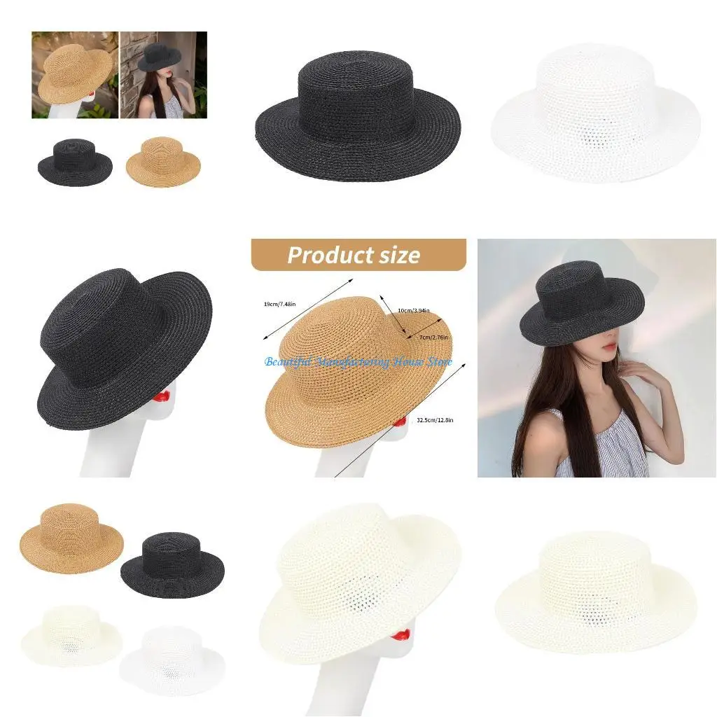 

E56A Stage Performances Hat Simple Street Hat Costume Accessory Trendy Portable Hat