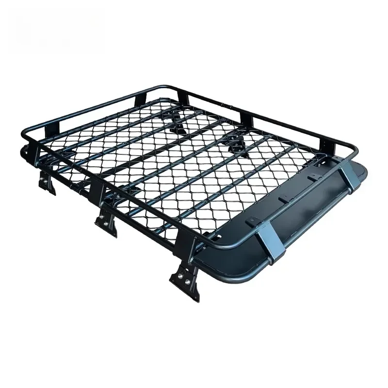 4X4 Off Road Universal Aluminum Roof Rack Removable SUV Luggage Basket Cargo Carrier Rack