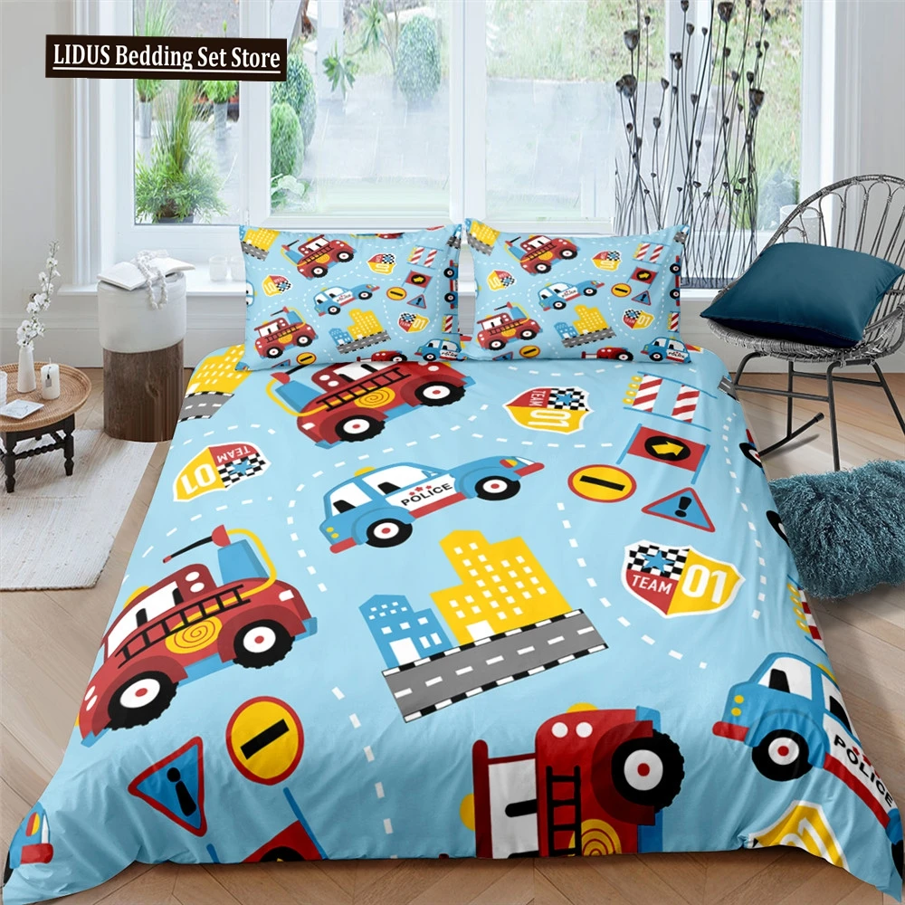 

Space Bedding Set Child King Queen Twin Galaxy Quilt Cover Cartoon Duvet Cover For Kids Blue 2/3 Pcs Polyester Comforter Cover