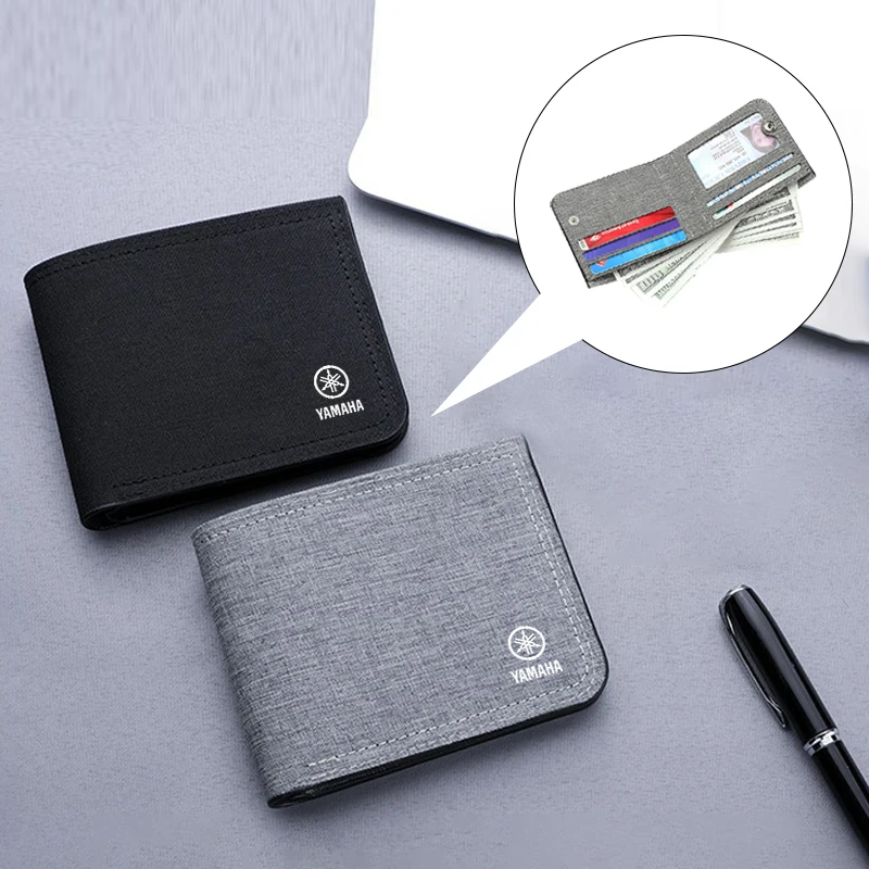 الكلاسيكية مصمم محفظة صغيرة للرجال قصيرة بسيطة المرأة محفظة موضة رقيقة جدا لياماها Tmax MT07 FZ07 MT09 FZ09 FJ09 FZ8