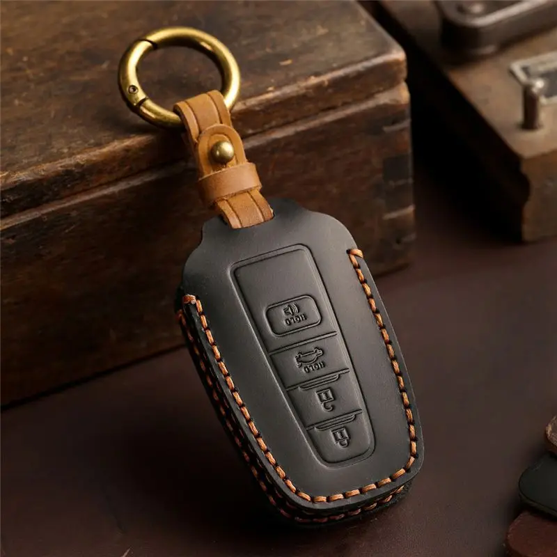 Car Key Case Cover Shell Fob For Toyota CHR Camry Corolla RAV4 Highlander C-HR Prius Land Cruiser Prado 4 Button-N29R