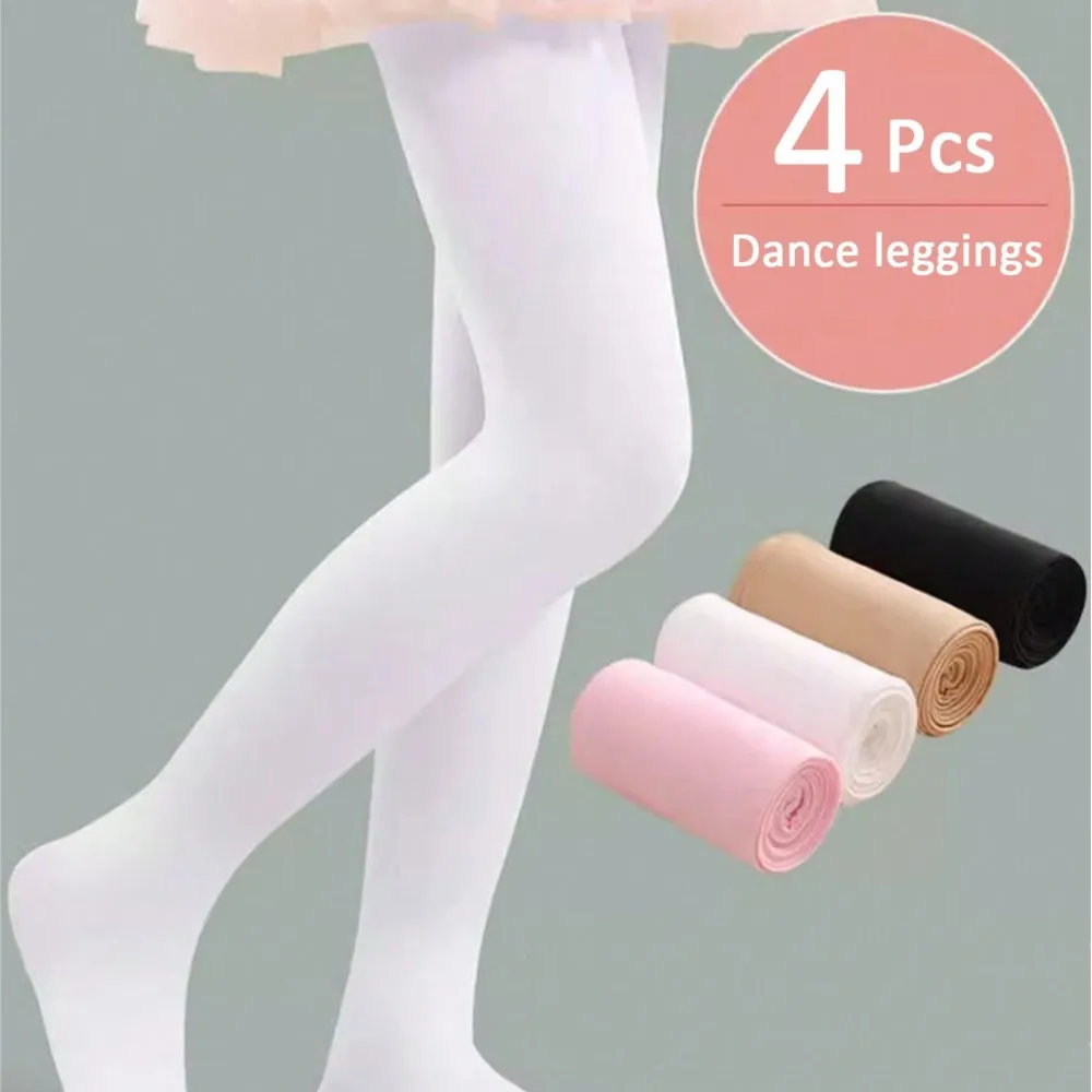 Summer Kids Pantyhose for Girls Fashion Solid Color Series Ballet Tights for Girls Soft Thin Breathable Leggings Stocking