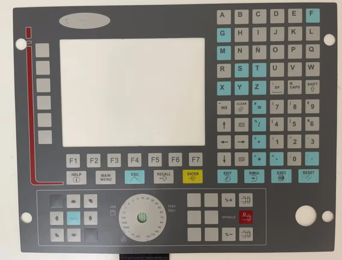 New Replacement FAGOR CNC 8035-M-COL-2 CNC 8035-M-COL-R-2 8035T 8035M Touch Membrane Keypad​