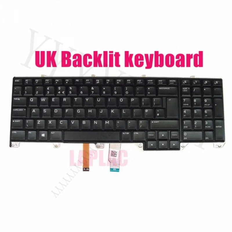 

Клавиатура QUK с подсветкой для DELL Alienware 17 R4 R5 0MYC43 V155725AK1