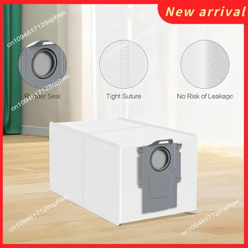 N89R 24 Dust Bags For Roborock Q Revo/Qrevo S/Qrevo Pro/Qrevo Plus/Qrevo Master/Qrevo Curv/S8 Maxv Ultra/Saros 10/Saros 10R