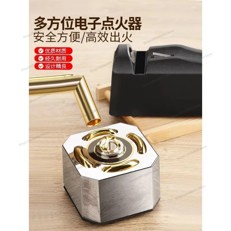 For Gold and Silver Jewelry Processing Oxygen Welding Gun Ignition Tool Multi-directional Electronic Pulse Ignition Artifact