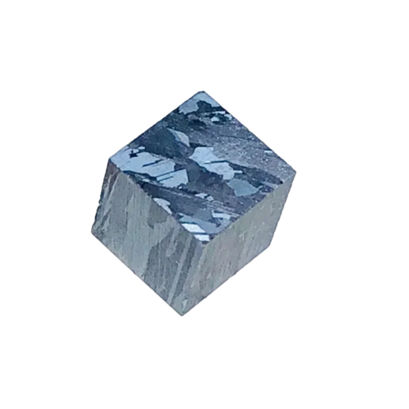 10mm Silicon Element Cube 6N Metallographic Without Lettering