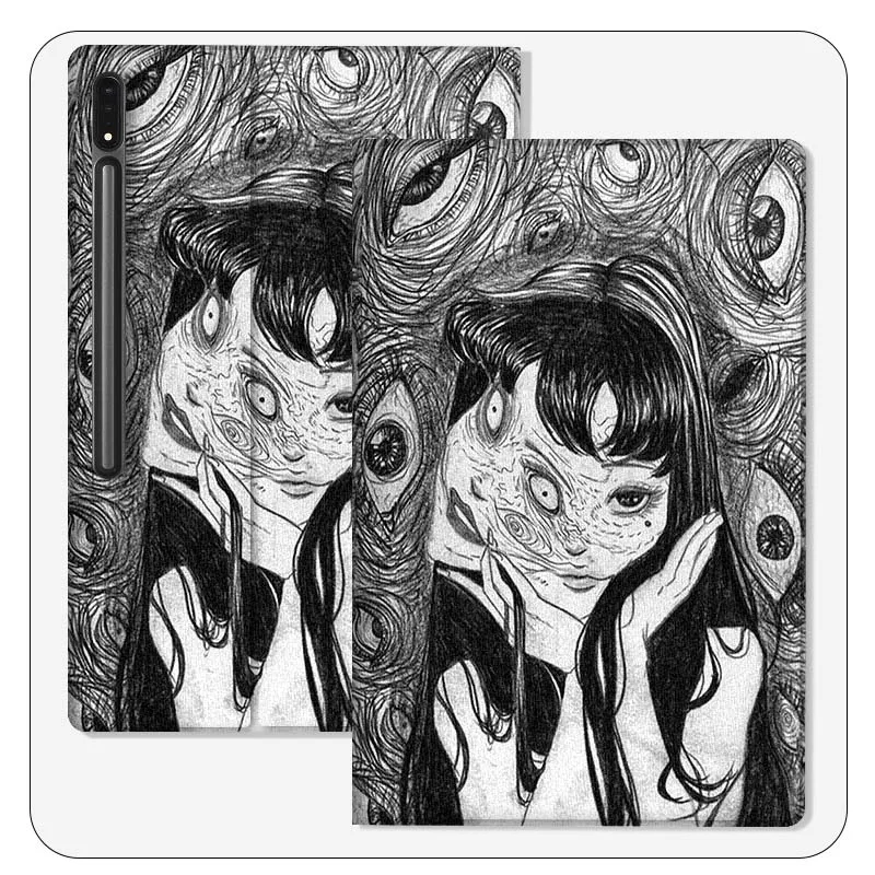 

Tomie Kawakami Art Eye Popular For Samsung Galaxy Tab S9 S10 S6 S7 S8 FE Plus Lite Inch Foldable Cover Tablet Case