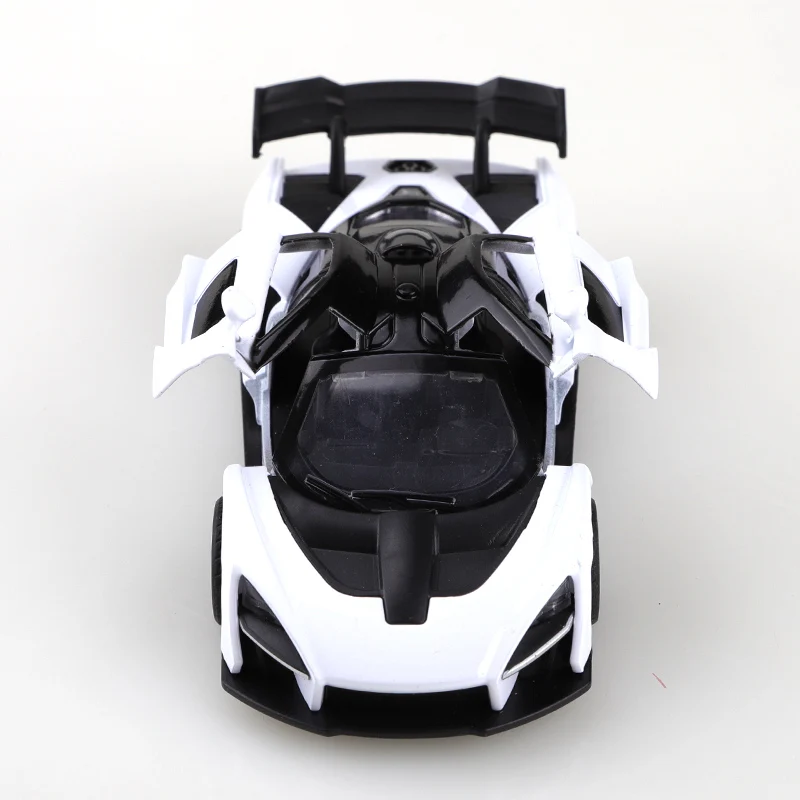 (Bagado) 1:36 Senna Alloy Pull-back Racing Car, Simulação 1.36 Alloy Pull-back Racing Car, Brinquedo para menino