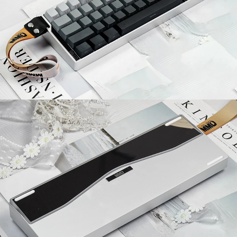 MMD CT60 Aluminum Alloy Mechanical Keyboard Shell Magnetic Axis CNC Precision Carving, Customized Support Top O-Ring Structure