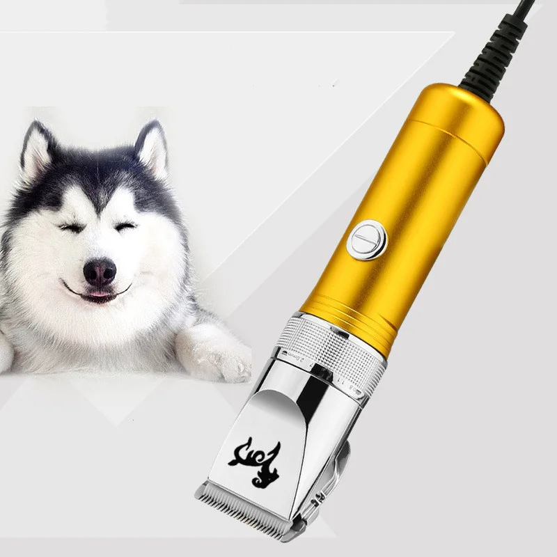 Профессиональная большая машинка для стрижки собак, сверхмощный триммер для шерсти домашних животных, ножницы для толстых пальто, бритва для овец, электрические ножницы