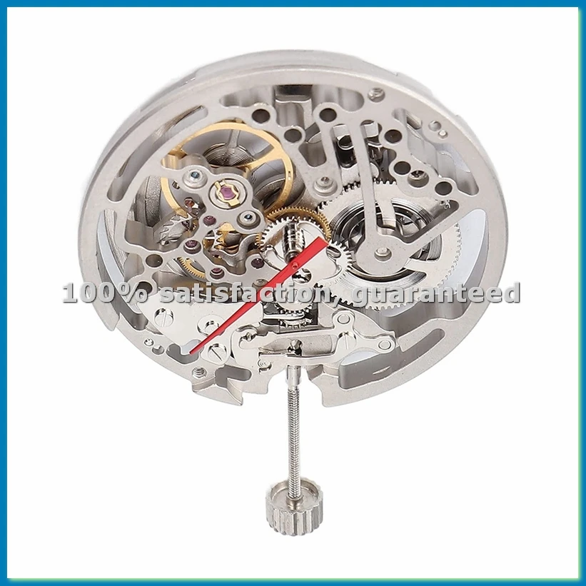 

Автоматический механический часовой механизм, автоматический полый часовой механизм для самостоятельной сборки с пластиковым контейнером для хранения, для замены старых деталей - A10G