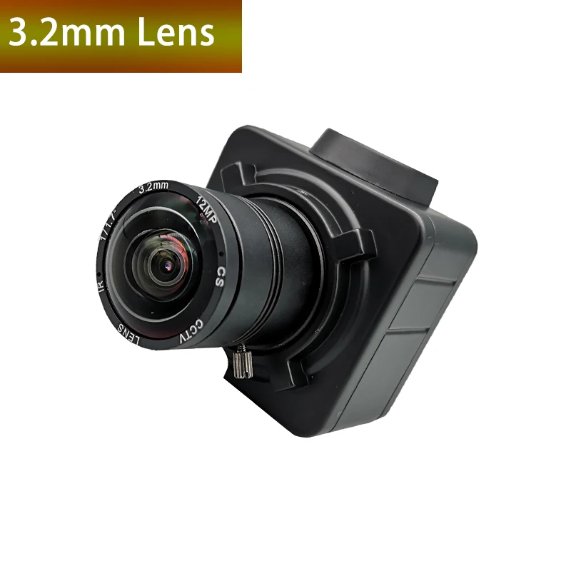 8MP 4K Manual Focus USB Camera 10X Optical Zoom with 5-50mm Varifocal CS Lens CMOS IMX334 Sensor Webcam HD CCTV PC Video Camera