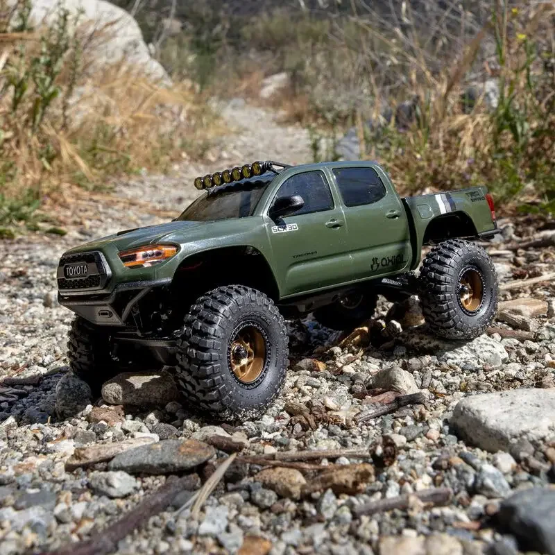 Axial 1:30 Scx30 Rc Car Toyota Tacoma 4wd 2s Brushed Off Road Remote Control Crawler Vehicle For Adult Hobby Toy Gift RTR